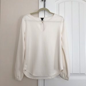 Ann Taylor Cream Blouse